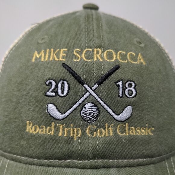 Cap America Mike Scrocca Golf Classic Snapback Mesh Back Hat Adjustable - Picture 4 of 12